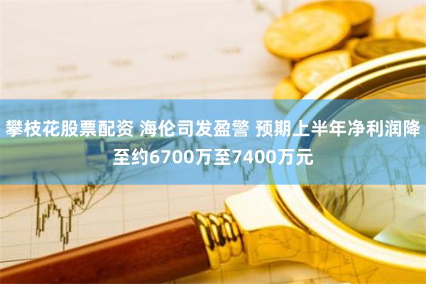 攀枝花股票配资 海伦司发盈警 预期上半年净利润降至约6700万至7400万元